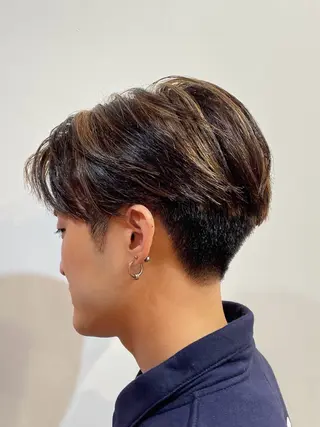 カラー メンズ メンズ似合わせ タチカワユウキのヘアスタイル