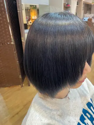 ショート カラー すなが/ハイライト モデル募集中のヘアスタイル