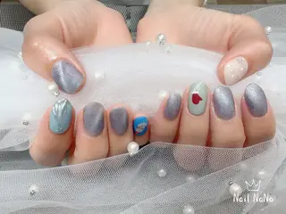ショート カラー ネイル Nail NaNaのネイルデザイン