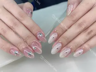 ネイル 神田 ココナッツのネイルデザイン