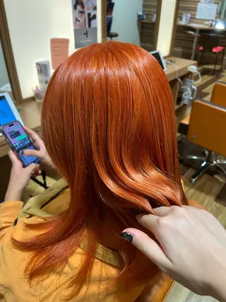 セミロング 内藤 里桜🌸のヘアスタイル