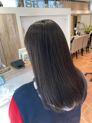 セミロング ☘️お悩み解決☘️ 岡部恒輝のヘアスタイル