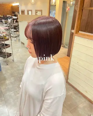 ショート カラー 藤本 あさひのヘアスタイル