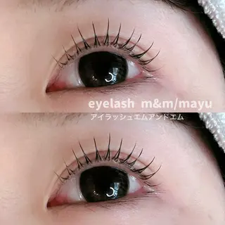 マツエク・マツパ Eyelash m&mのマツエク・マツパデザイン