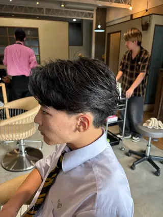 ショート メンズ 鹿児島 TSUBASAのヘアスタイル