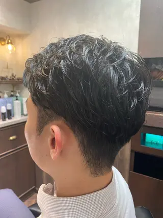 ショート LAVIE NEW STANDARD BARBER HANARE 新宿店所属・TANAHASHI ／モデル募集🆘のヘアスタイル