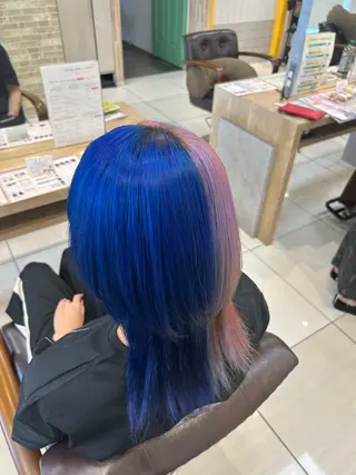 カラー 福田 実佑のヘアスタイル