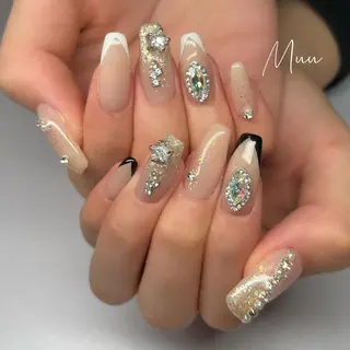 ロング ネイル マツエク・マツパ apopis＊ close23:00のネイルデザイン