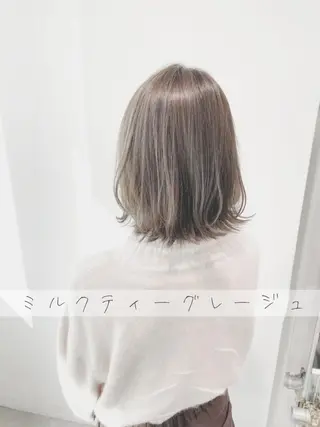 ミディアム カラー 🫧渋谷美容師 たくみ🫧のヘアスタイル