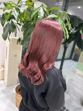 セミロング カラー パーマ ヘアアレンジ メンズ 🤍透明感カラー🤍 似合わせ🤍AINEのヘアスタイル