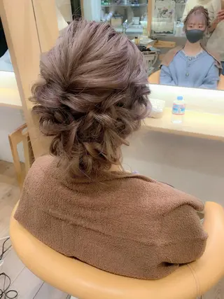 ヘアアレンジ ナガス カズアキのヘアスタイル