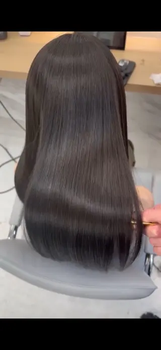 セミロング 韓国/ワンホンヘア 髪質改善/MaCoのヘアスタイル