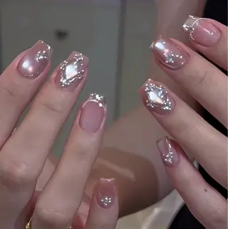 ネイル Horie 雪のネイルデザイン
