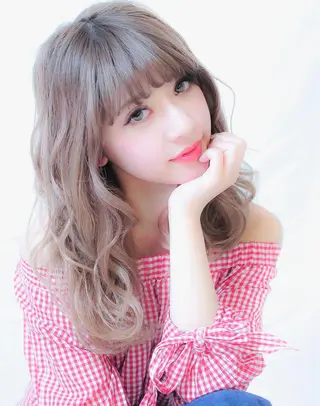 ロング カラー Days 透明感カラーのヘアスタイル