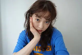 ロング カラー パーマ mizuho .のヘアスタイル