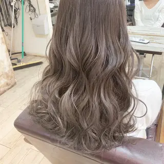 ロング カラー パーマ ヘアアレンジ ネイル マツエク・マツパ ◆感動口コミ/最小顔 理論カット◆森口 峻のヘアスタイル