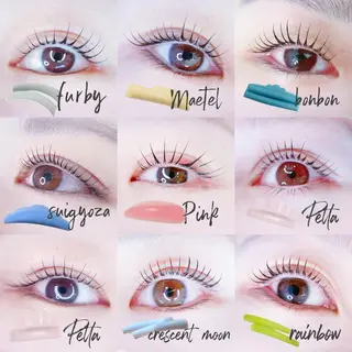 マツエク・マツパ Prism  eye オチアイのマツエク・マツパデザイン