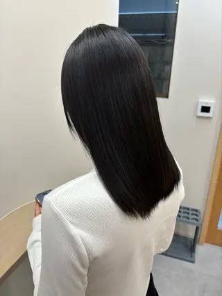 ミディアム とき/髪質改善/透明 感カラー☘️のヘアスタイル