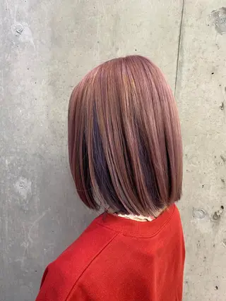 ミディアム 🟠soLo🟠染谷 駿介🟠髪質改善🟠のヘアスタイル