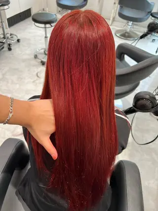 カラー ブリーチなし透明感 💗RYOTAのヘアスタイル
