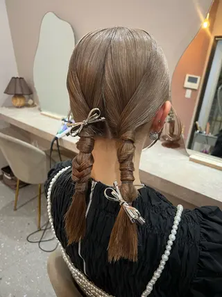 ミディアム Mila misakiのヘアスタイル