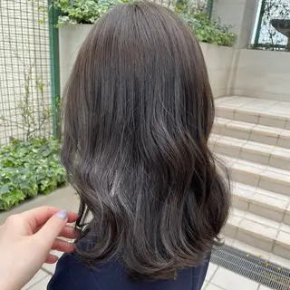 ロング カラー NaVIユウジ 透明感カラーのヘアスタイル