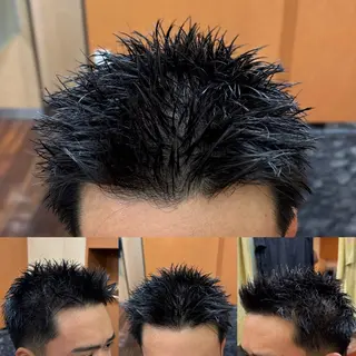 ショート 阿賀 佑季のヘアスタイル