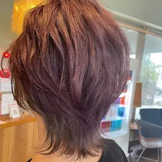 ショート カラー 高橋 万美のヘアスタイル