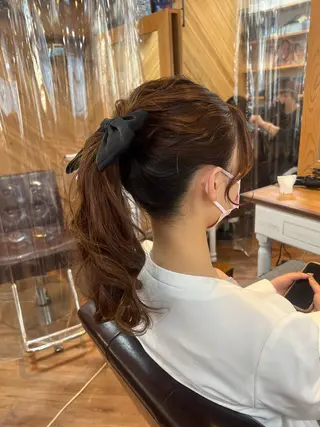 ロング ヘアアレンジ Topstylist YUKIのヘアスタイル