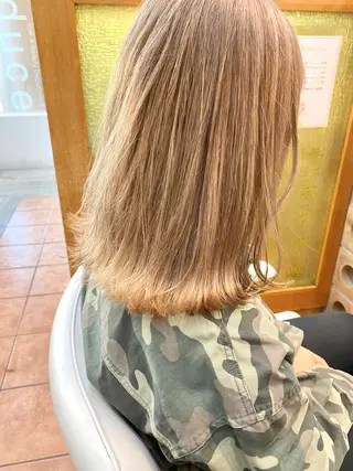 ミディアム カラー ✨髪質改善専門店✨ QOLU✨のヘアスタイル