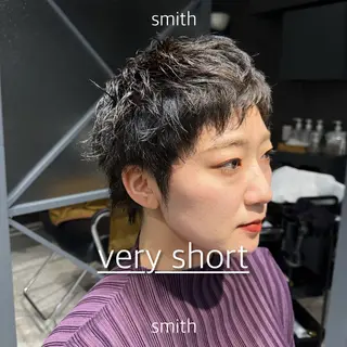 ショート メンズ メンズパーマ特化 🌟Gakutoのヘアスタイル