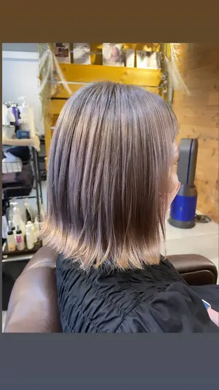 ミディアム カラー ヘアアレンジ 🌈NESTA minami🌈のヘアスタイル