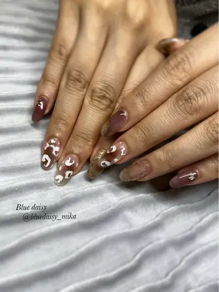ネイル Blue daisy 栄本店のネイルデザイン
