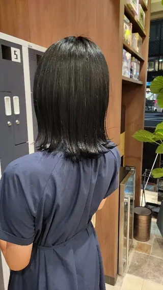 ミディアム 伊藤 史哉のヘアスタイル
