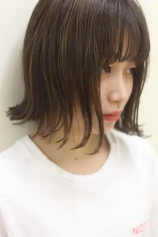 ミディアム カラー 🎈馬場佑馬/ スパイラルパーマ🎈のヘアスタイル