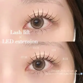 マツエク・マツパ MAQUM Rinoのマツエク・マツパデザイン