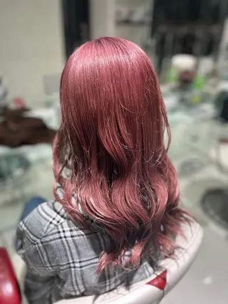 ロング カラー ヘアアレンジ 松尾 彩美華のヘアスタイル