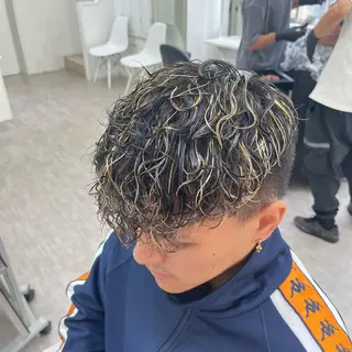カラー メンズ メンズ専門美容師店長 💈高橋和真💈のヘアスタイル