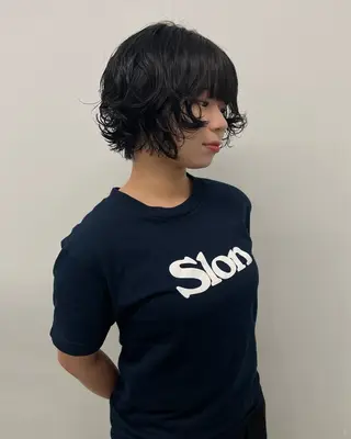 ショート パーマ yuan tanakaのヘアスタイル