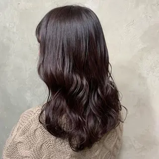 セミロング 美髪✨髪質改善 &艶カラーmanaeのヘアスタイル