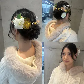 ロング ヘアアレンジ 美髪× ヘアセット✨Araiのヘアスタイル