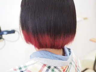 ショート ミディアム カラー 中江 規久のヘアスタイル