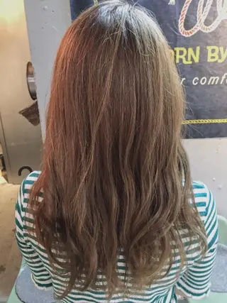 ロング カラー 代表 中島貴志のヘアスタイル