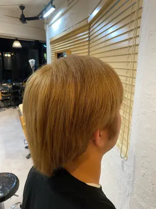 カラー 新田 楓太のヘアスタイル