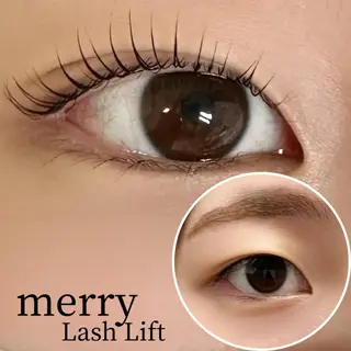マツエク・マツパ merry Lash Liftのマツエク・マツパデザイン