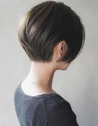 ショート ブリーチなし/透明感 /ショート/大世のヘアスタイル