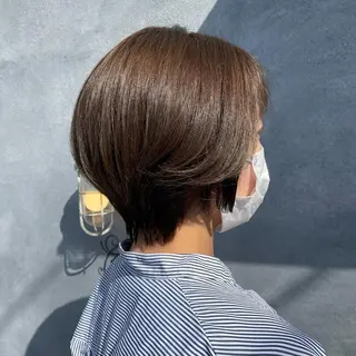 ショート 🫧艶髪/ブリーチ 🐳honami🫧のヘアスタイル