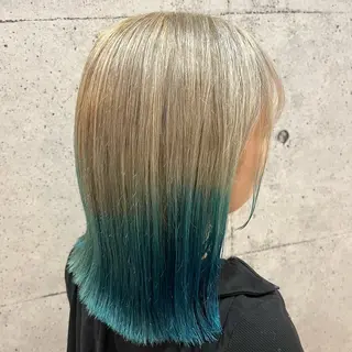 ミディアム カラー 仁木 謙太のヘアスタイル