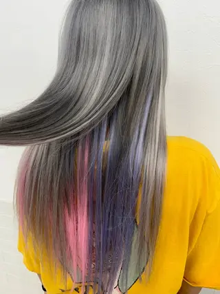 ダブルスキルエクステ /羽エクステ白石宇由のヘアスタイル