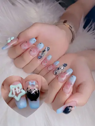 ネイル 長さだし専門店 M2　rikaのネイルデザイン